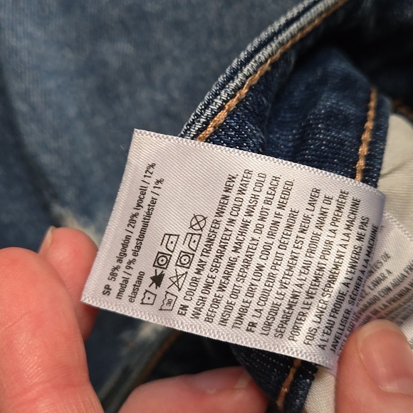 American Eagle Mom Straight Jean, Women's 6 Regular, Great Condition - Picture 10 of 13